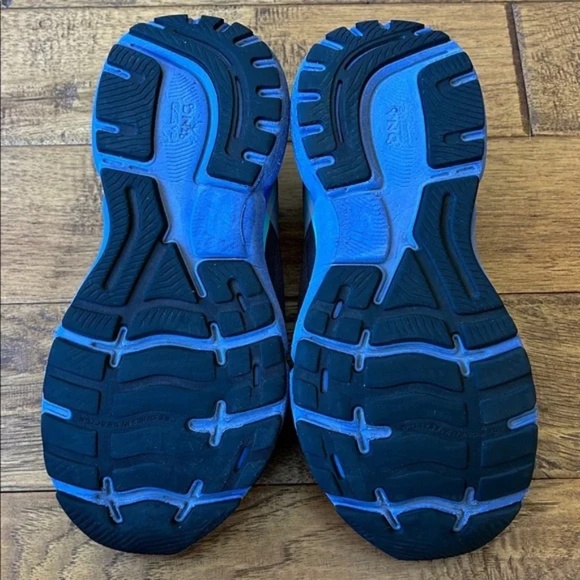 Brooks Ghost 15 Cushioned Running Shoes Gray Blue Purple Pink Womens Size 8 - Picture 10 of 11